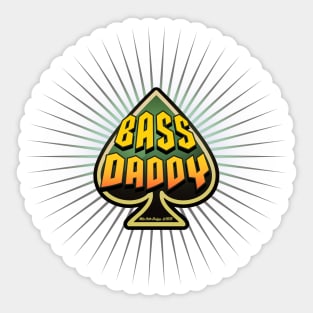 Bass Daddy -gr Sticker